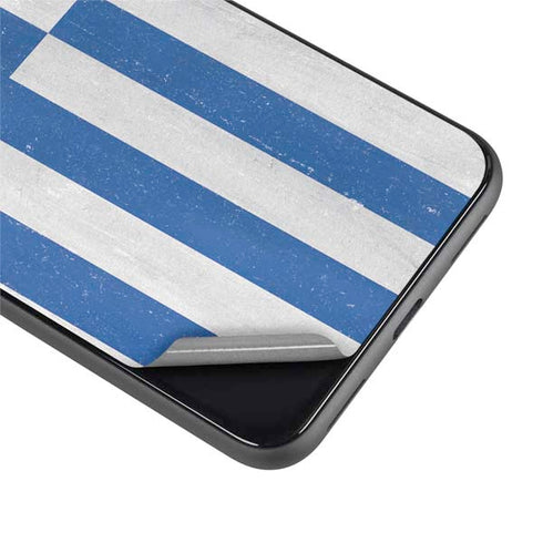 Greece Flag Distressed Google Pixel 4 XL Skin